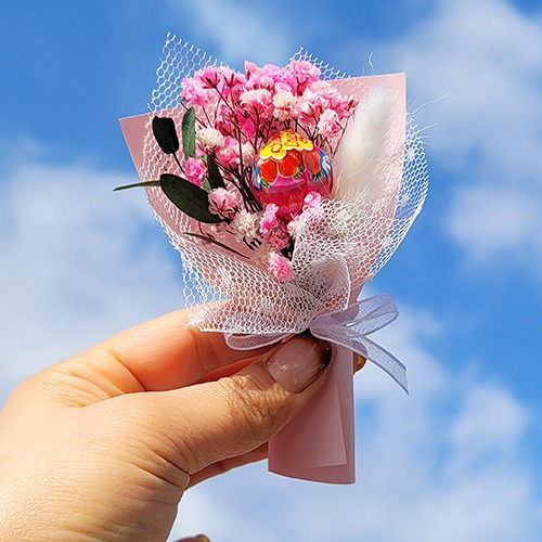 미니미 캔디 꽃다발 단체선물 답례품